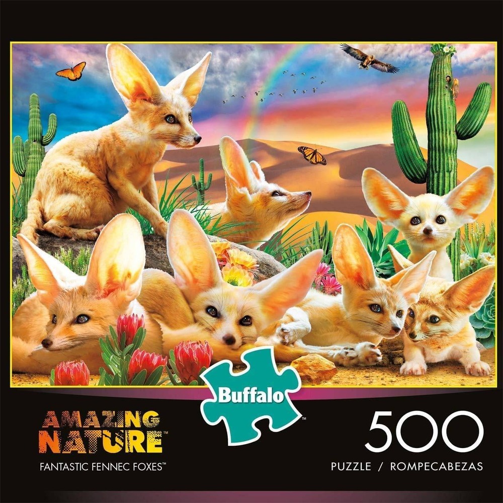 Buffalo Games - Fantastic Fennec Foxes - 500‎ Piece Jigsaw Puzzle